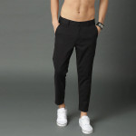 Men Black Sustainable Trousers
