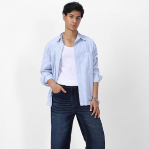 Baggy Fit Cotton Jeans | Mid Rise | Loose & Relaxed | Oversized Jeans Pant